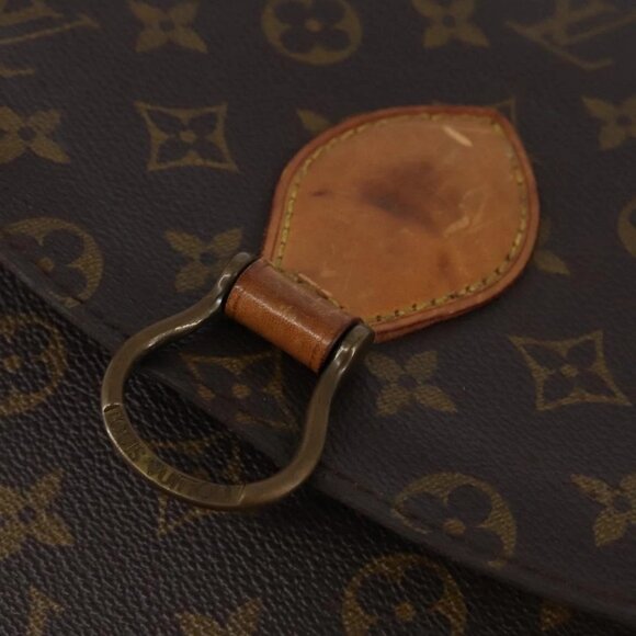 LOUIS VUITTON Monogram Saint Cloud GM Shoulder Bag M51242 LV Auth 144657 - Picture 12 of 16